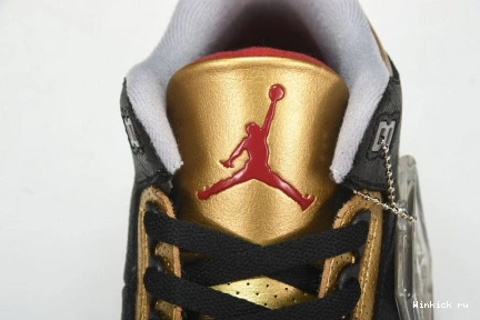 Air “Black 3 Jordan Gold” 1004